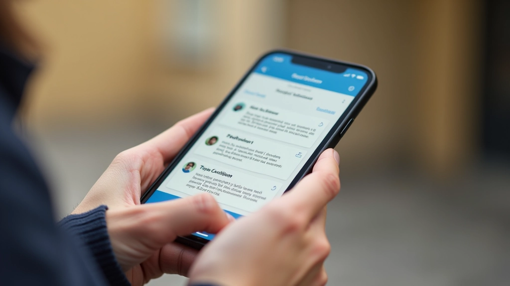 Genitori che ricevono notifiche dalla scuola sullo smartphone